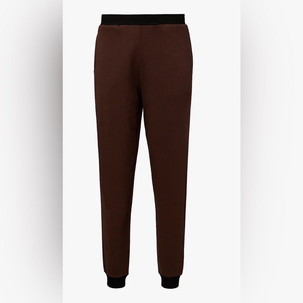WeWoreWhat Slim Leg Joggers Brown/Black Colorblock | Size S | NWT
